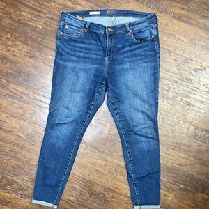 Kut from the Kloth Toothpick Skinny Jeans Size 16W
